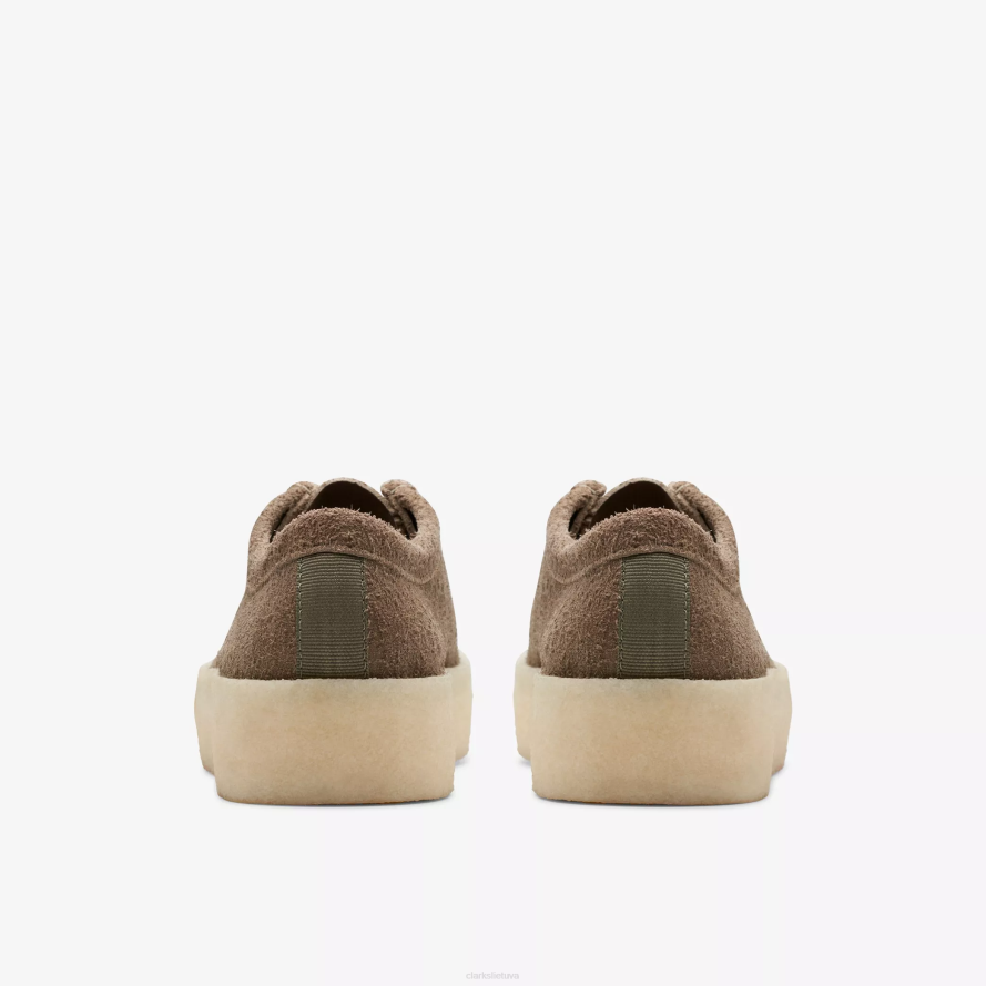 Clarks Wallabee puodelis H2XV682 blyški chaki zomša