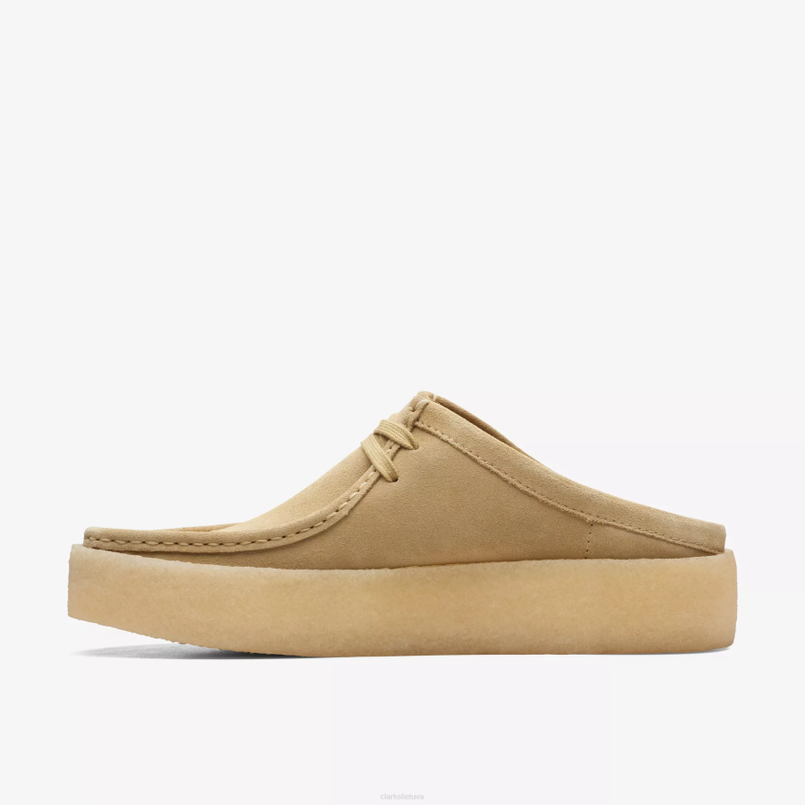 Clarks Wallabee puodelis lo H2XV698 klevo zomša