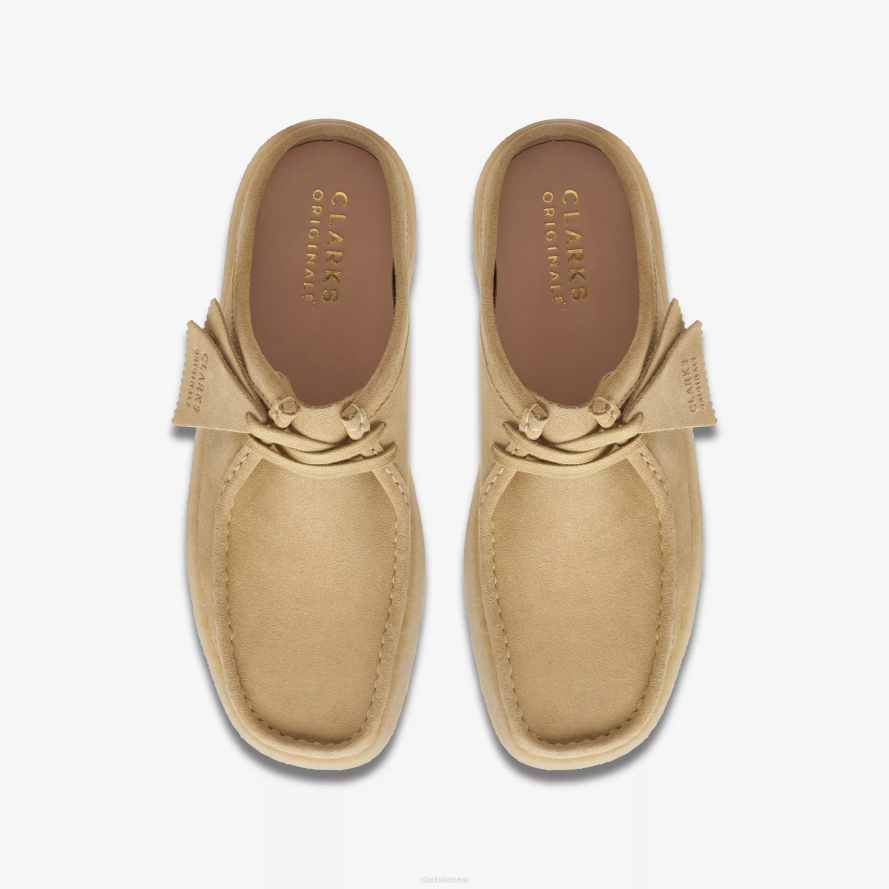 Clarks Wallabee puodelis lo H2XV698 klevo zomša